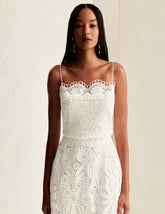 Cropped Guipir Nubia Off White