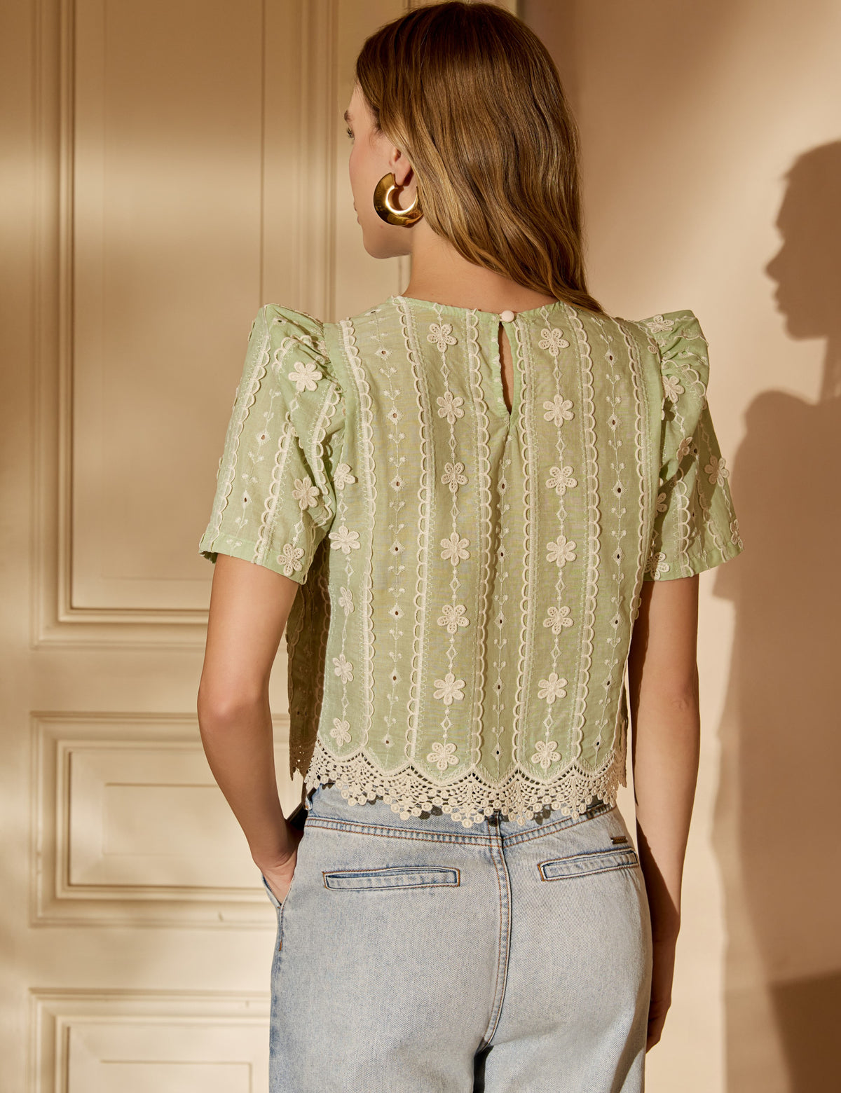Blusa Bordado Neide
