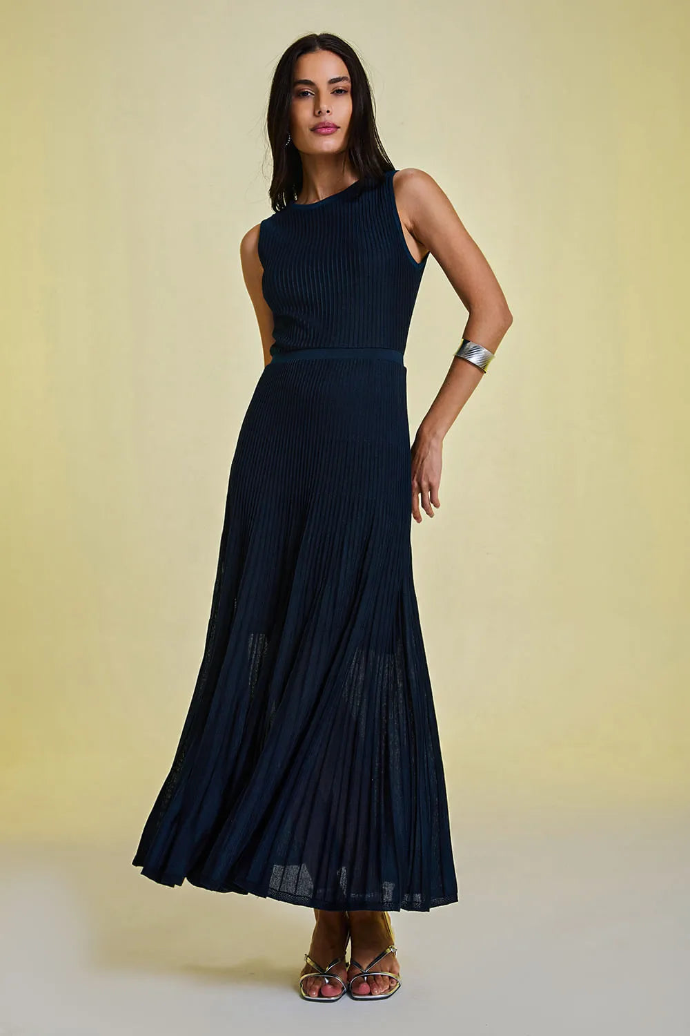 Vestido Tricot Midi Clarice