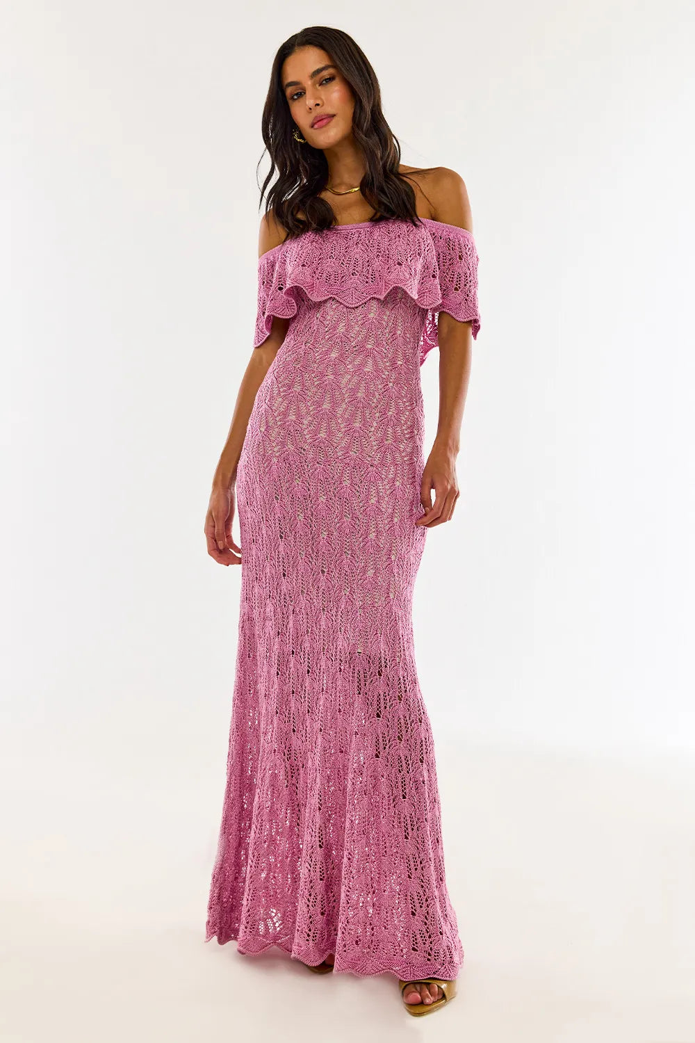Vestido Tricot Longo Dimitra