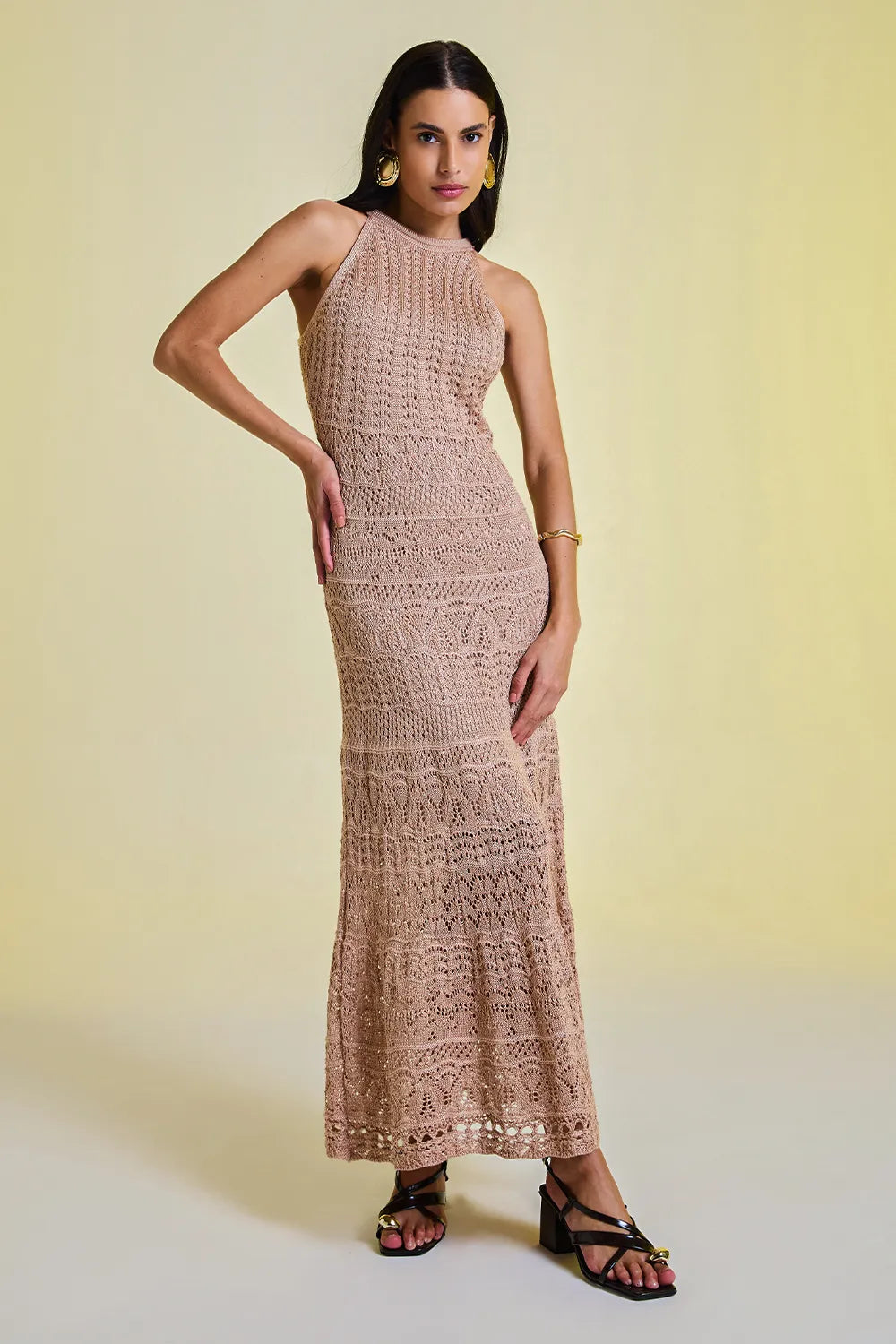 Vestido Tricot Midi Helena