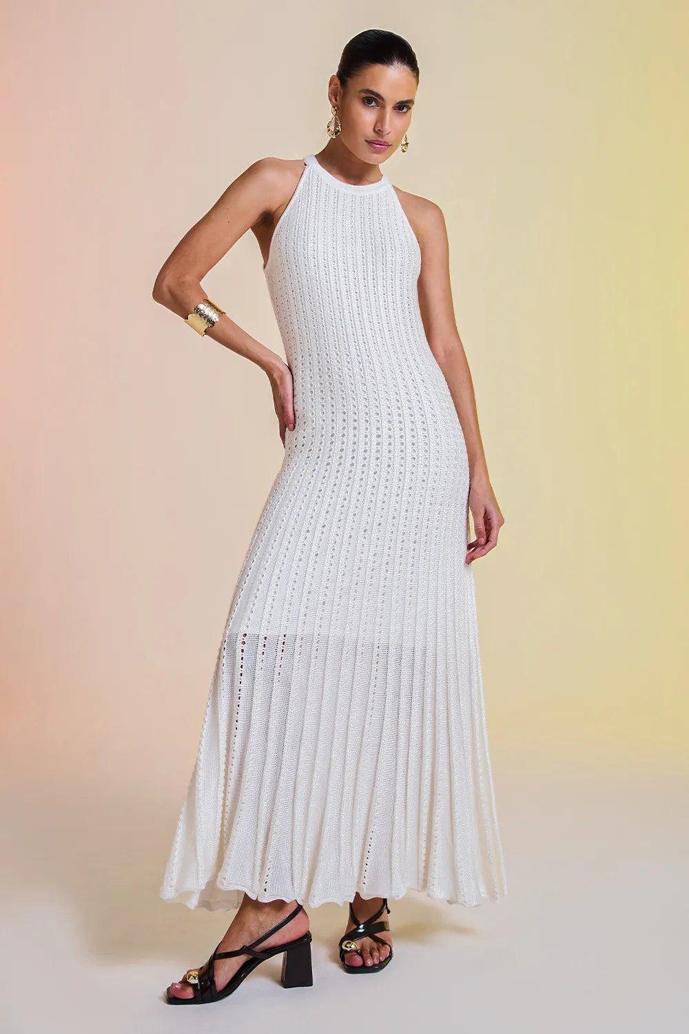Vestido Tricot Midi Lilian