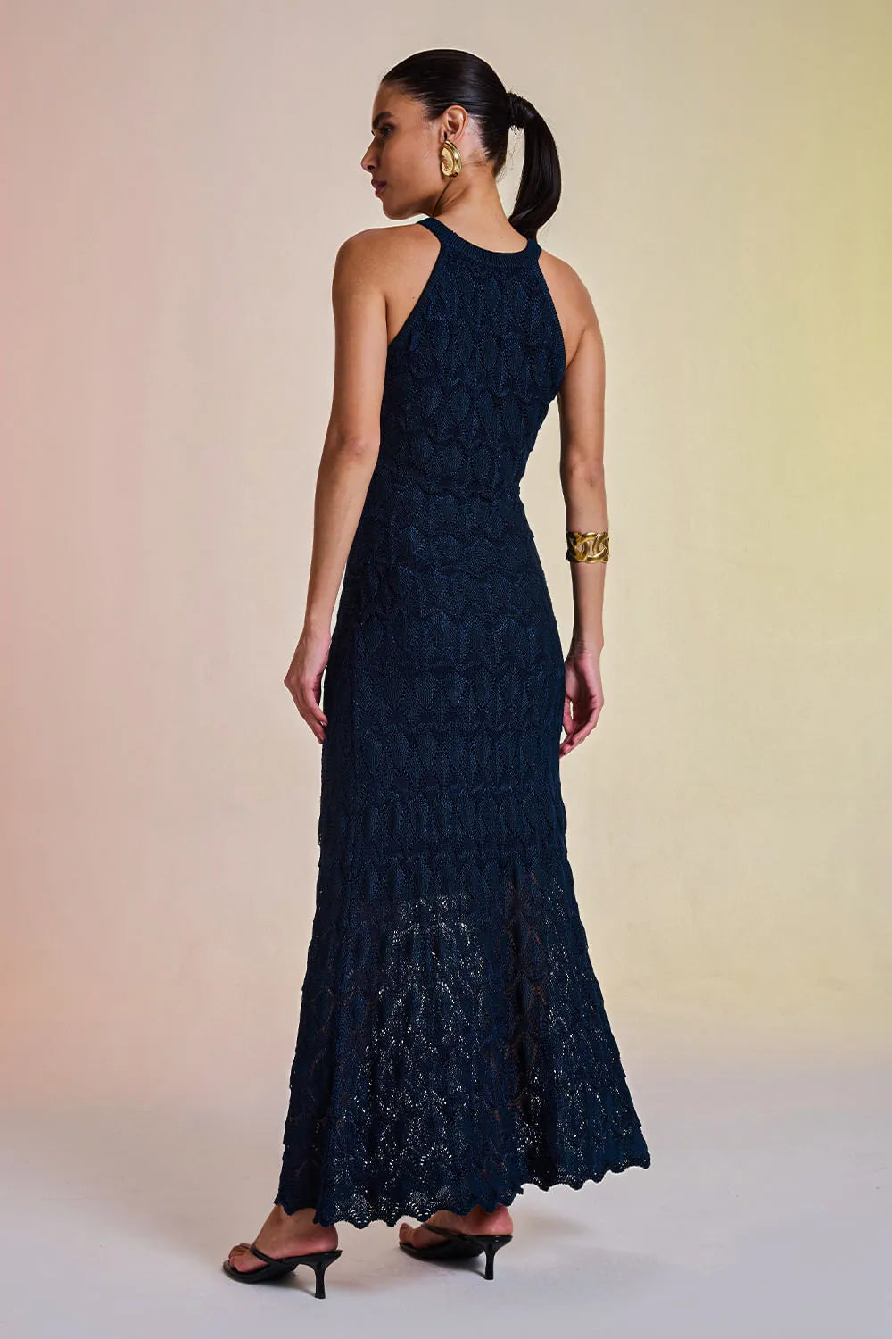 Vestido Tricot Midi Mel
