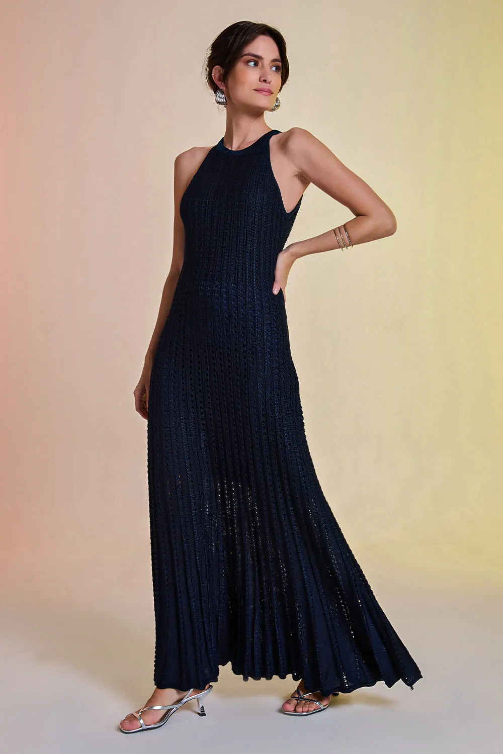 Vestido Tricot Midi Lilian