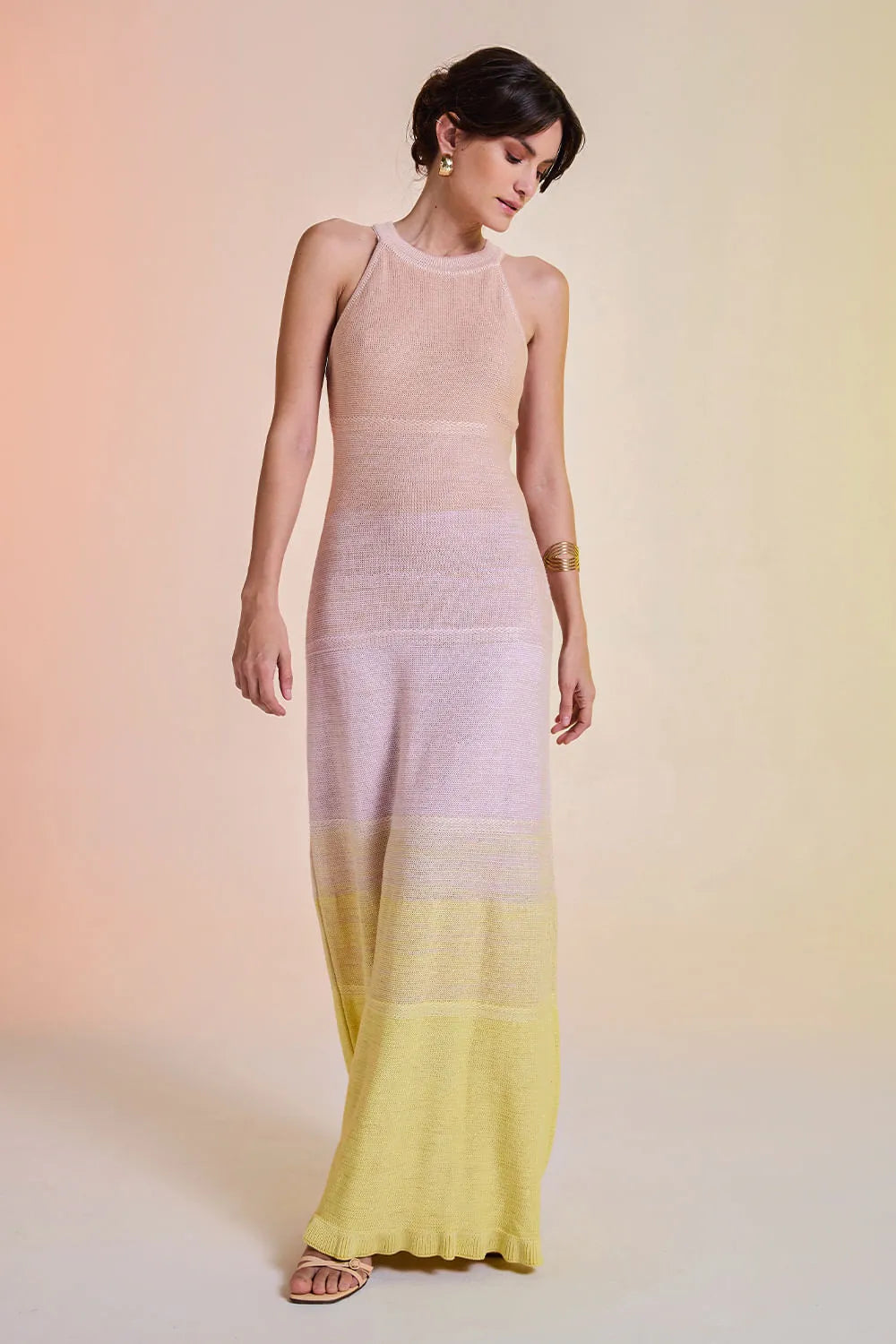 Vestido Tricot Midi Tina