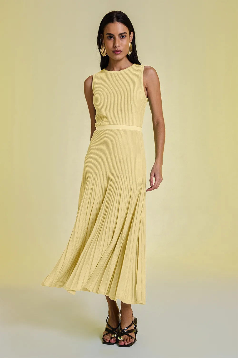 Vestido Tricot Midi Clarice