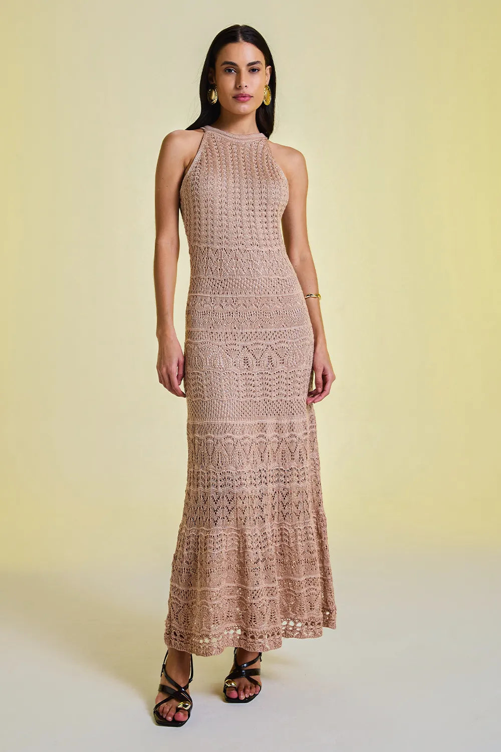 Vestido Tricot Midi Helena