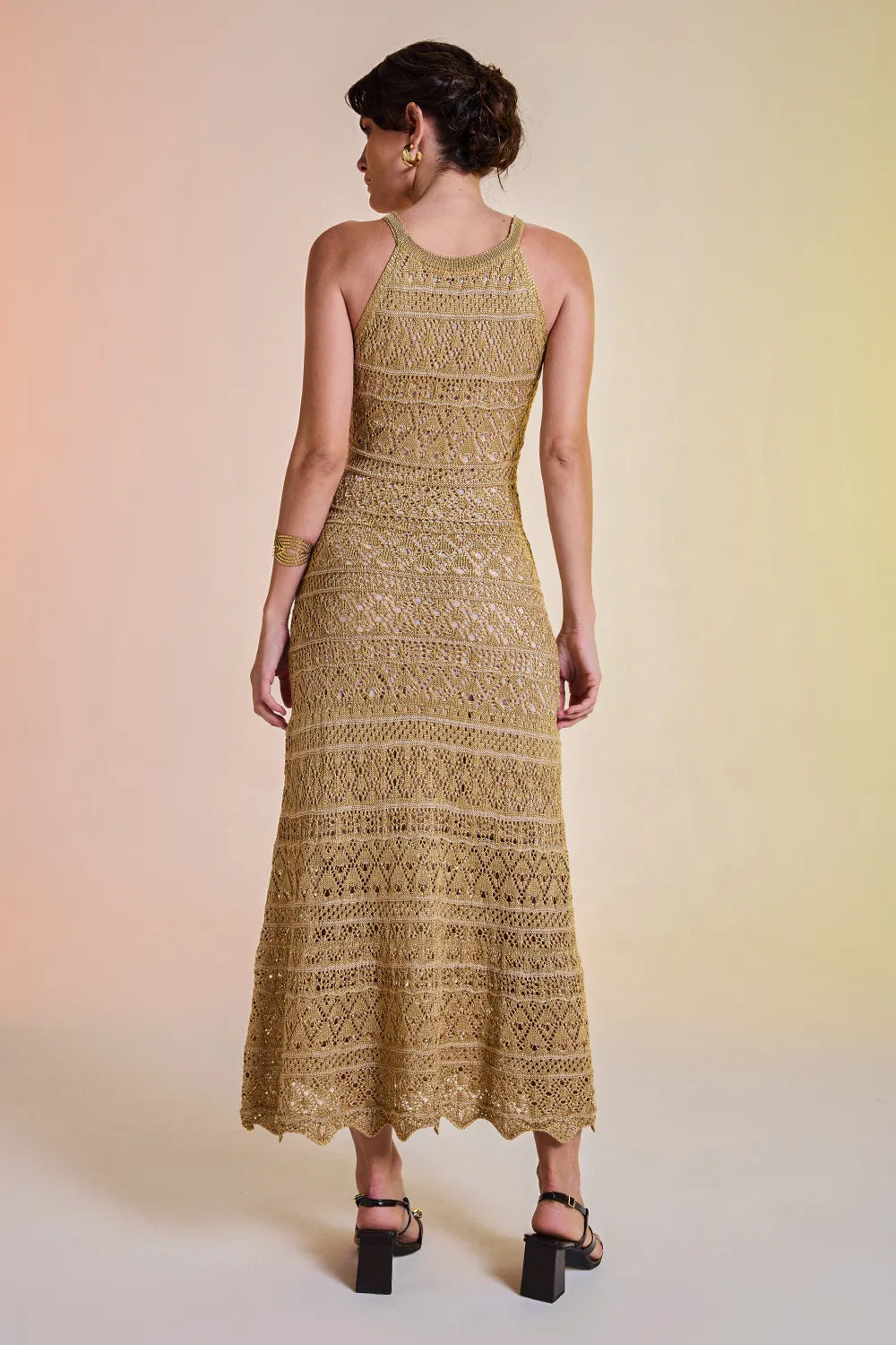 Vestido Tricot Midi Kat