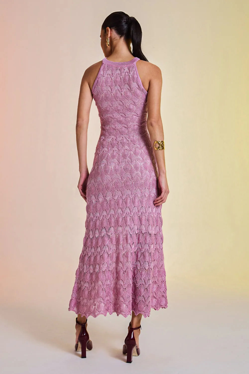 Vestido Tricot Midi Mel