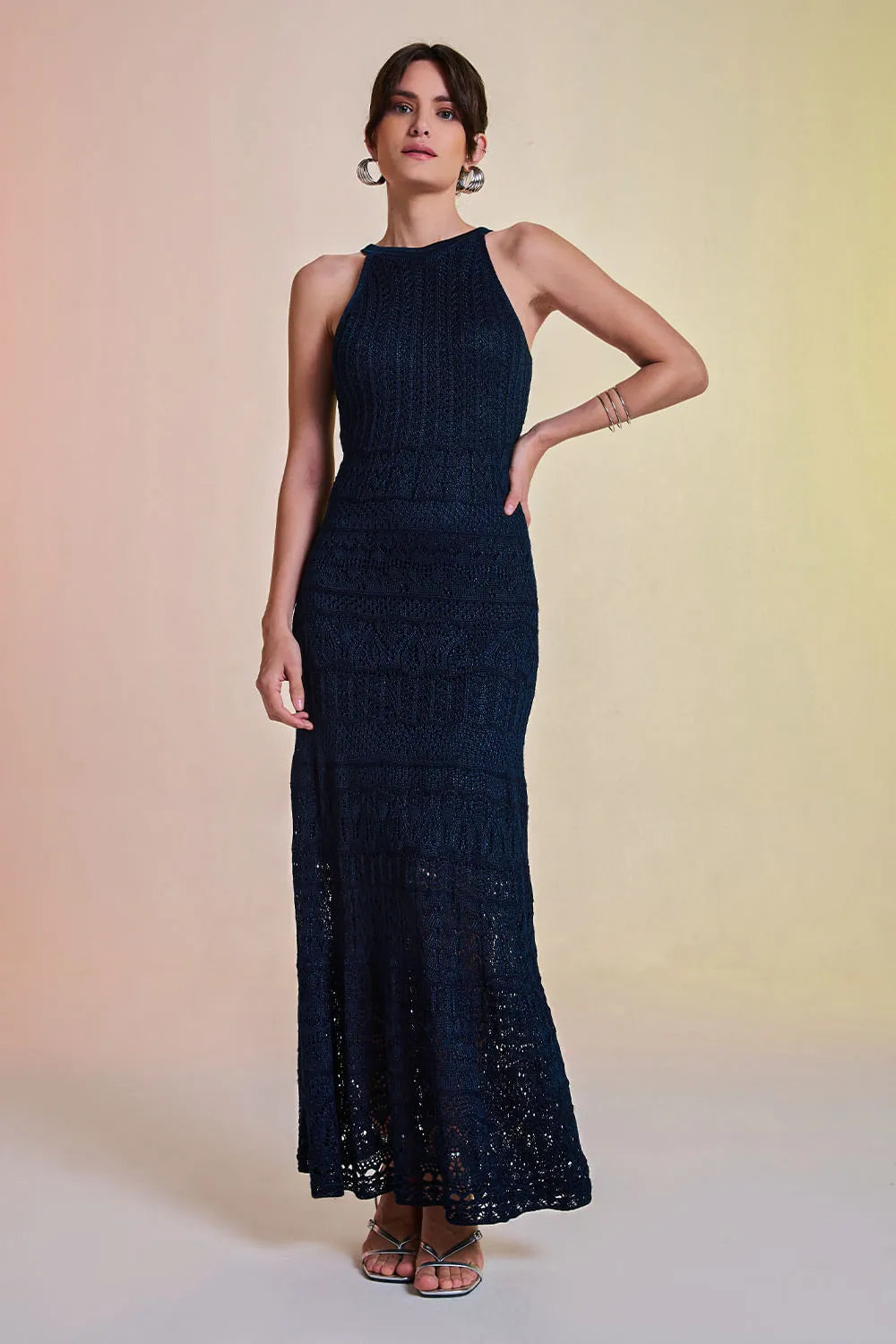 Vestido Tricot Midi Helena