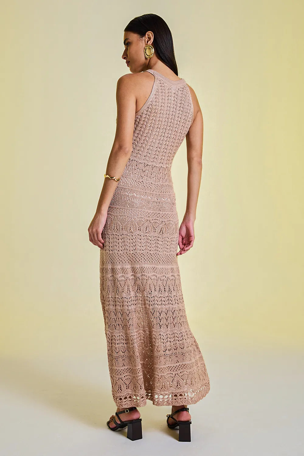 Vestido Tricot Midi Helena
