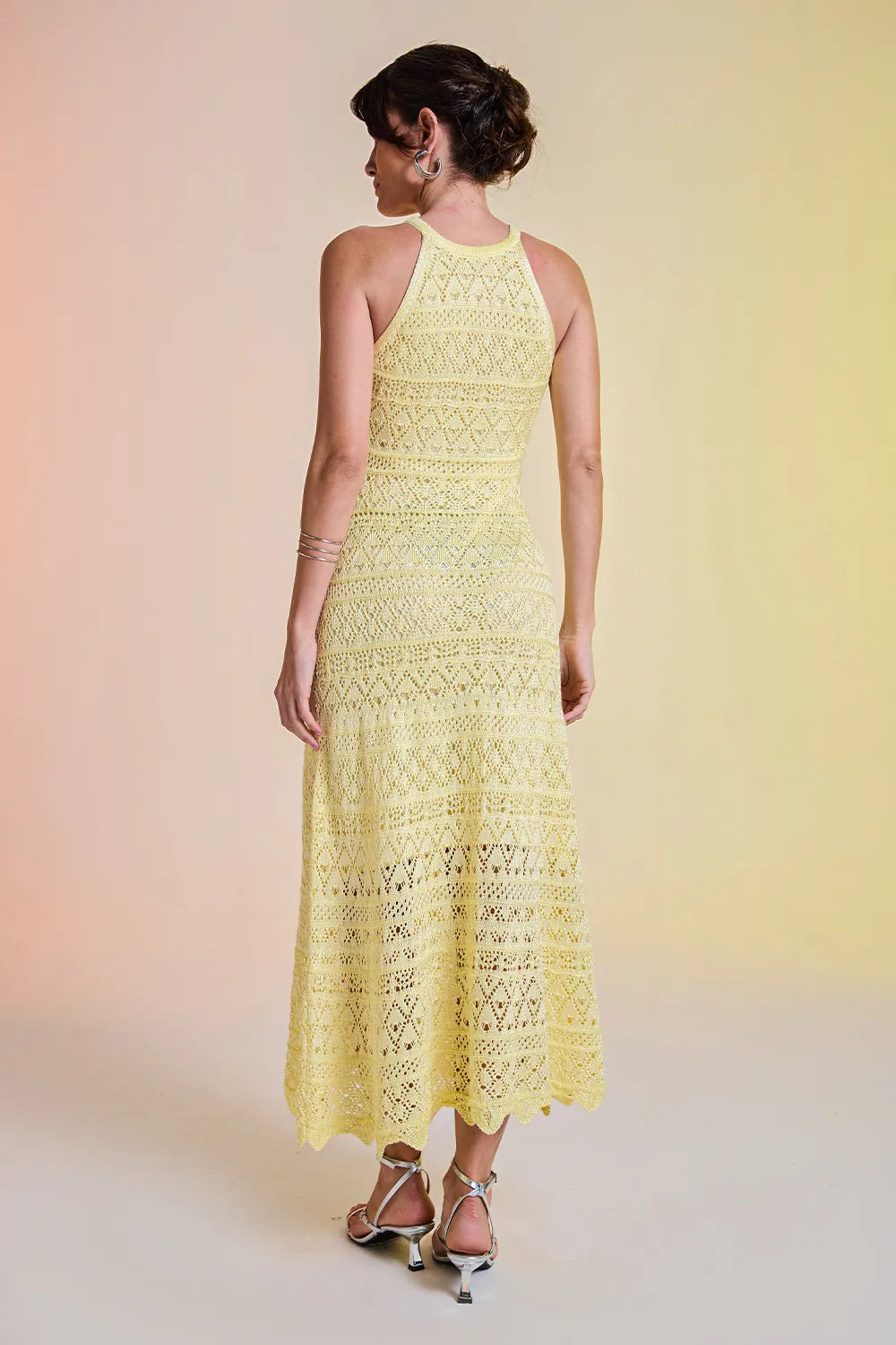 Vestido Tricot Midi Kat
