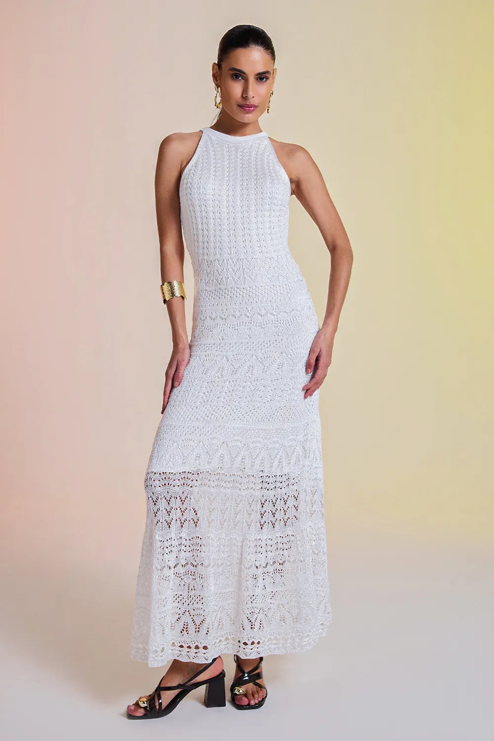 Vestido Tricot Midi Helena