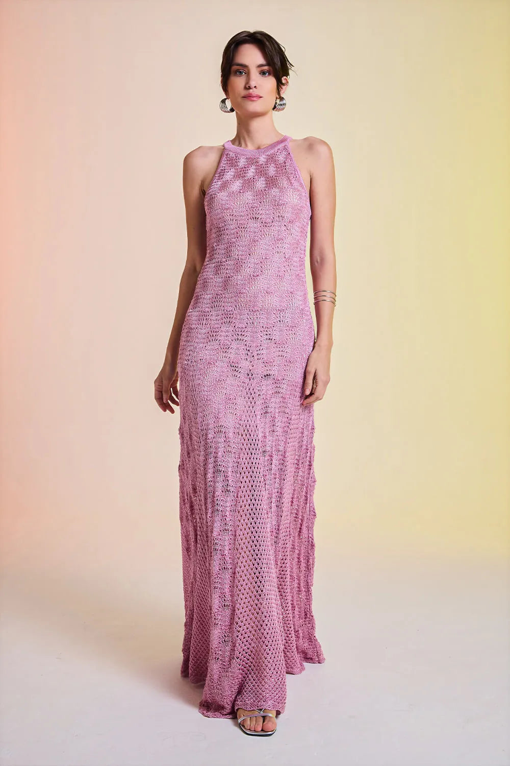 Vestido Tricot Longo Gabriele