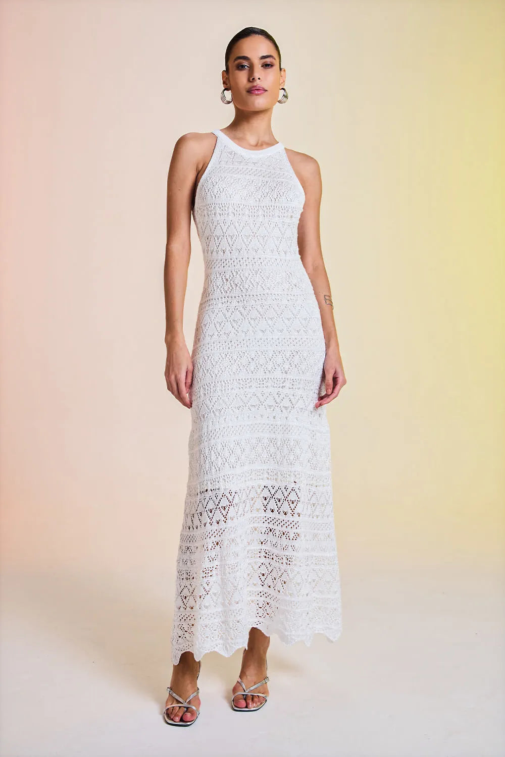 Vestido Tricot Midi Kat