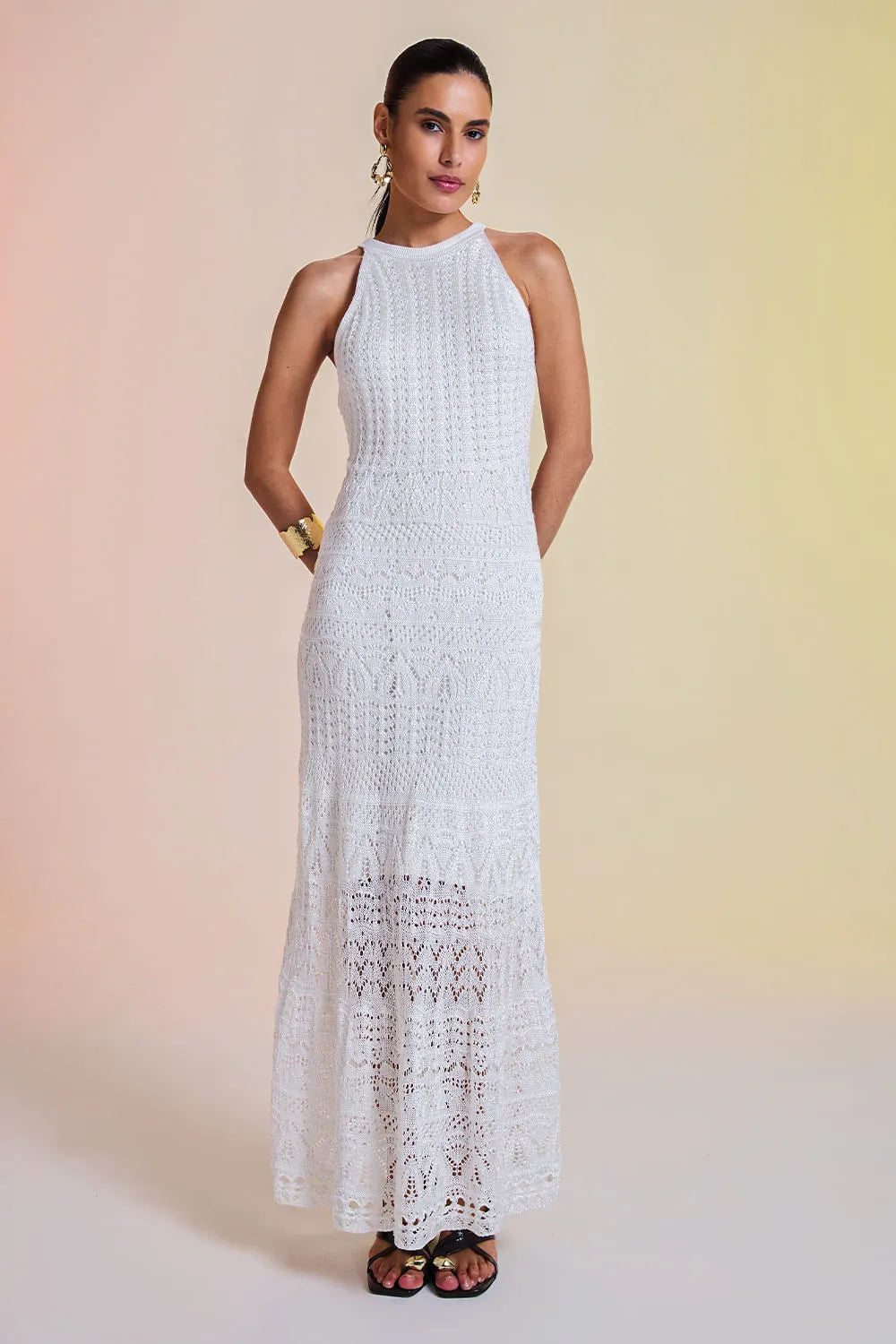 Vestido Tricot Midi Helena