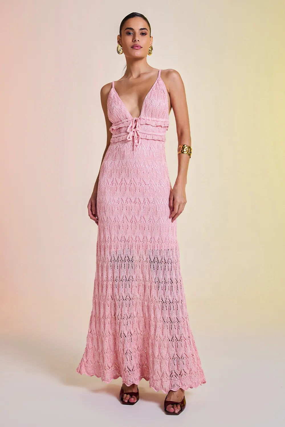Vestido Tricot Midi Dalila