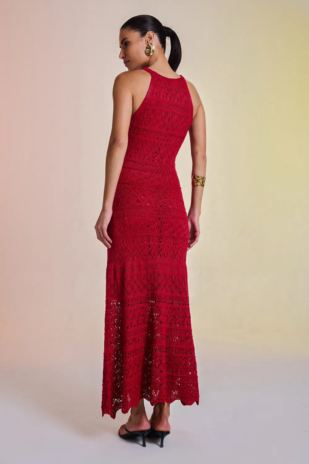 Vestido Tricot Midi Kat