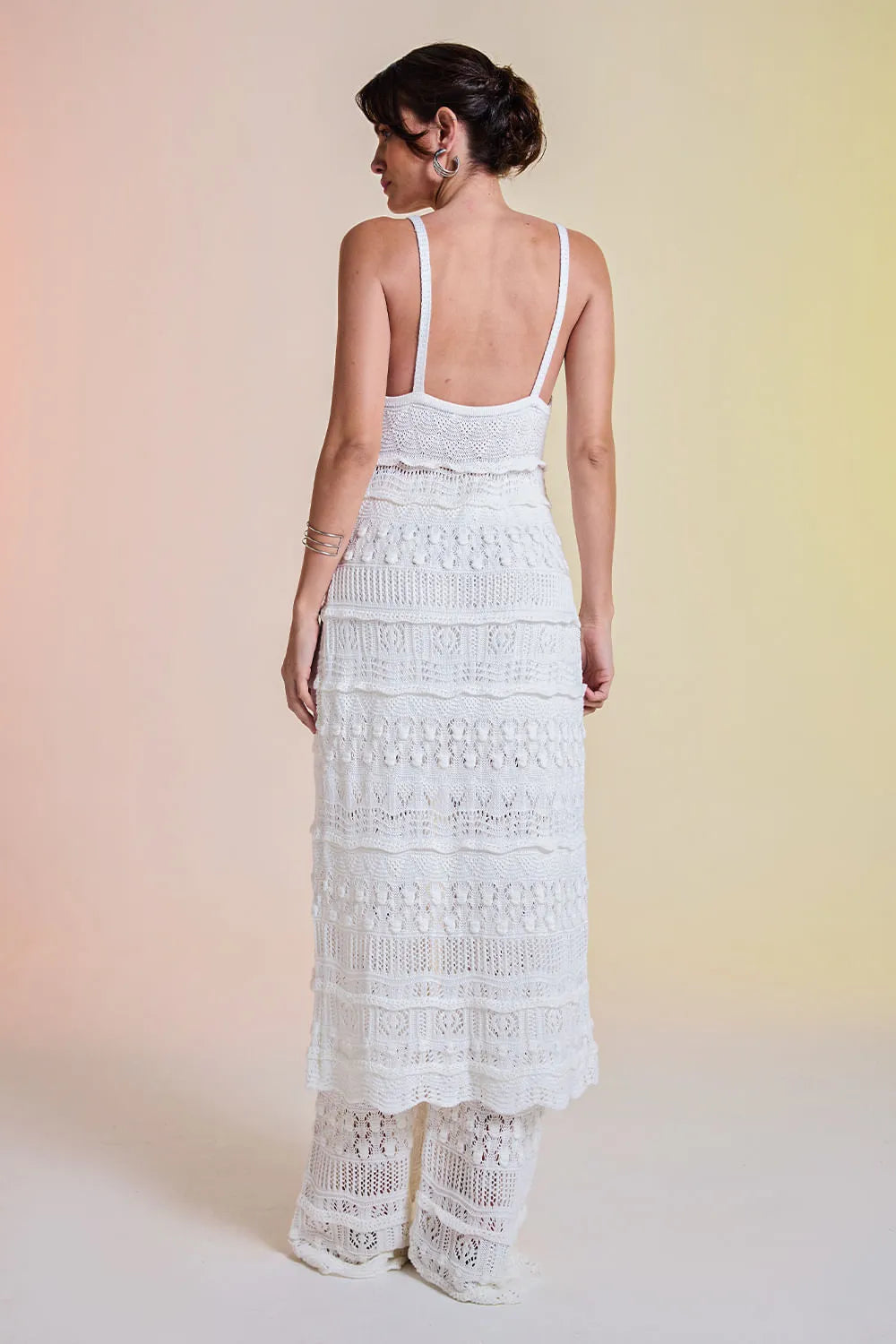 Conjunto Tricot Gloria Off White
