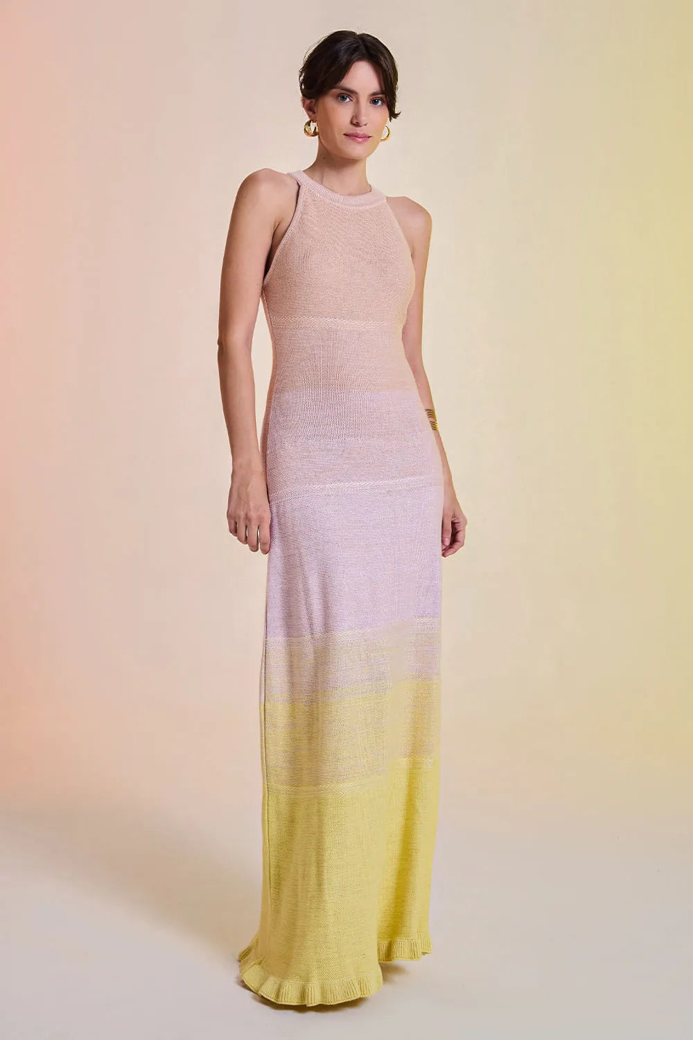 Vestido Tricot Midi Tina