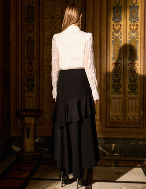 Camisa Tricoline Nellie Off White