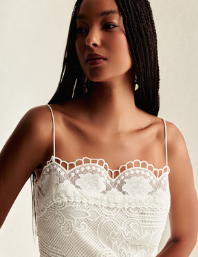 Cropped Guipir Nubia Off White