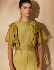 Blusa Bordado Dandara