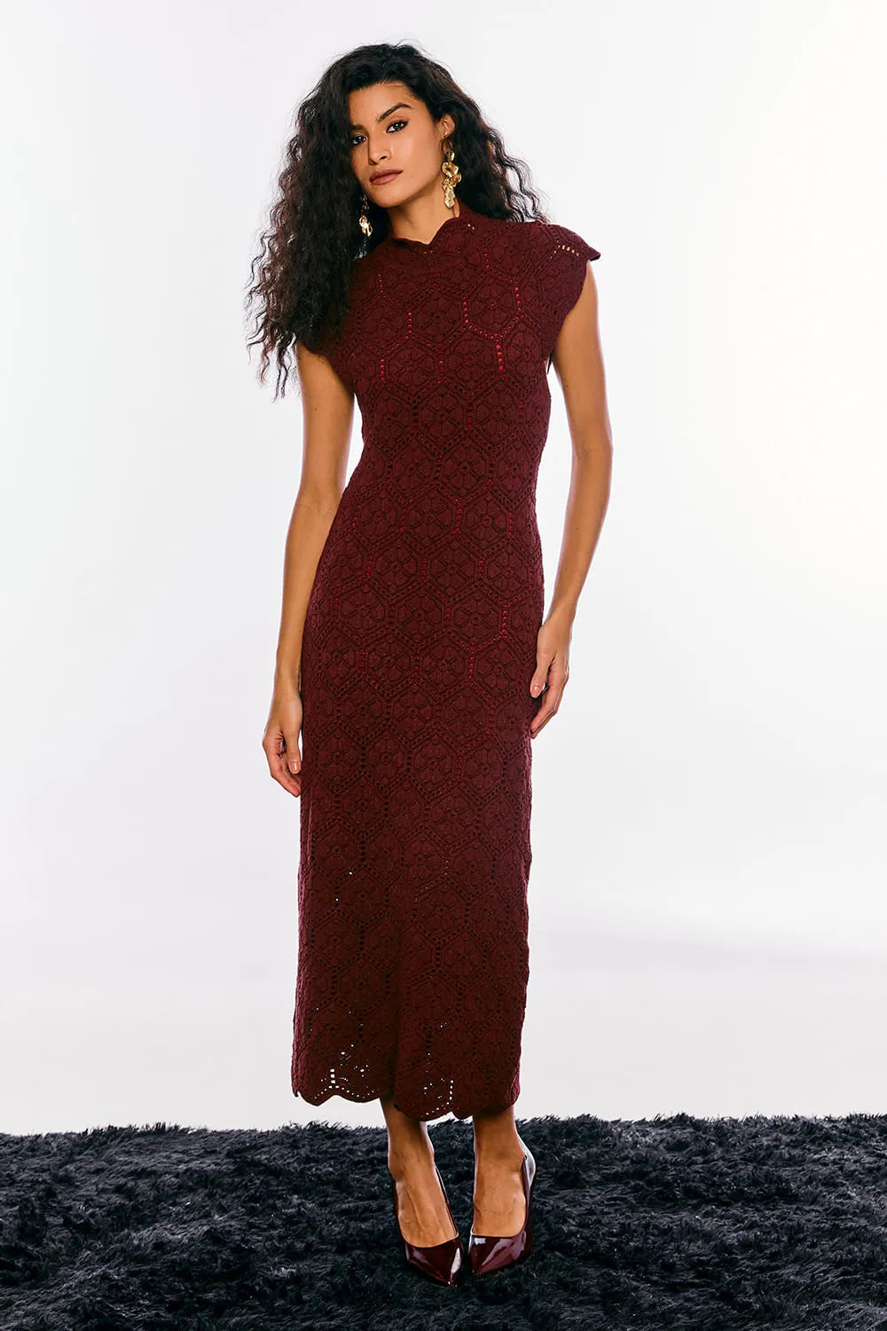 Vestido Tricot Midi Darla