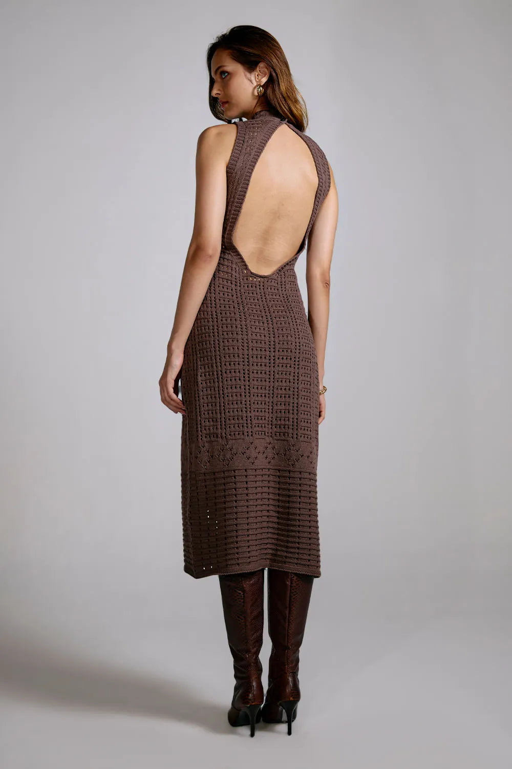 Vestido Tricot Midi Amelia