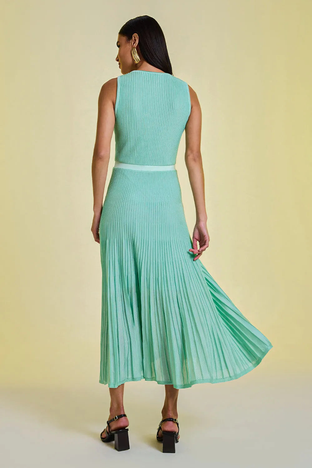 Vestido Tricot Midi Clarice