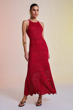 Vestido Tricot Midi Kat