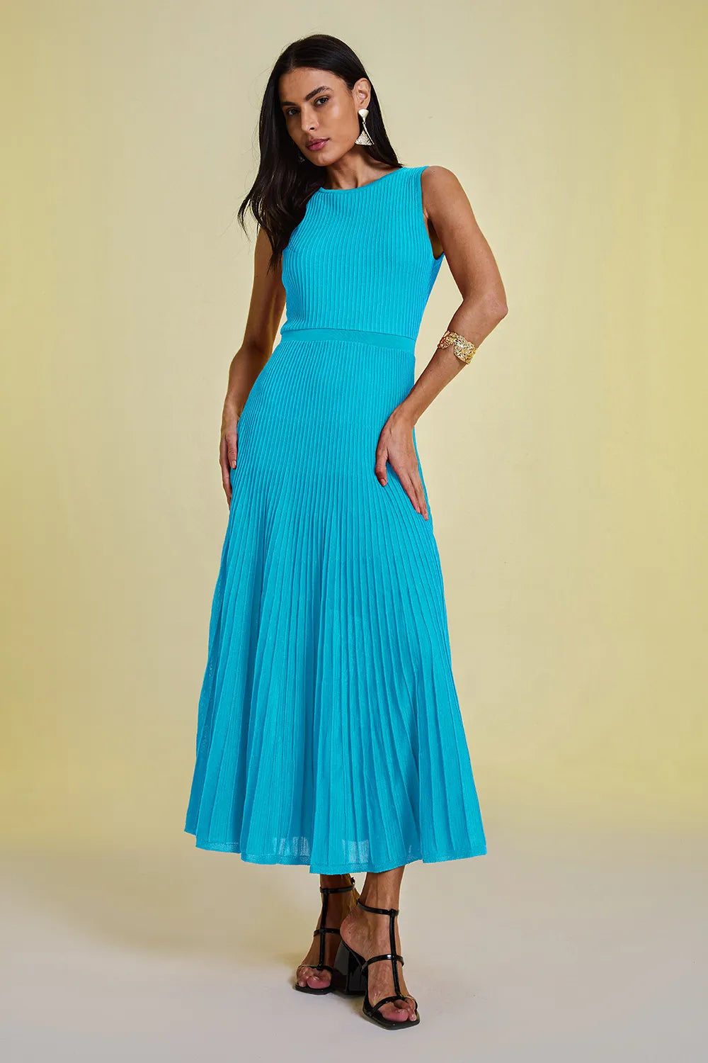 Vestido Tricot Midi Clarice