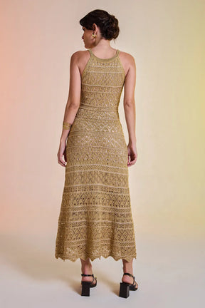 Vestido Tricot Midi Kat