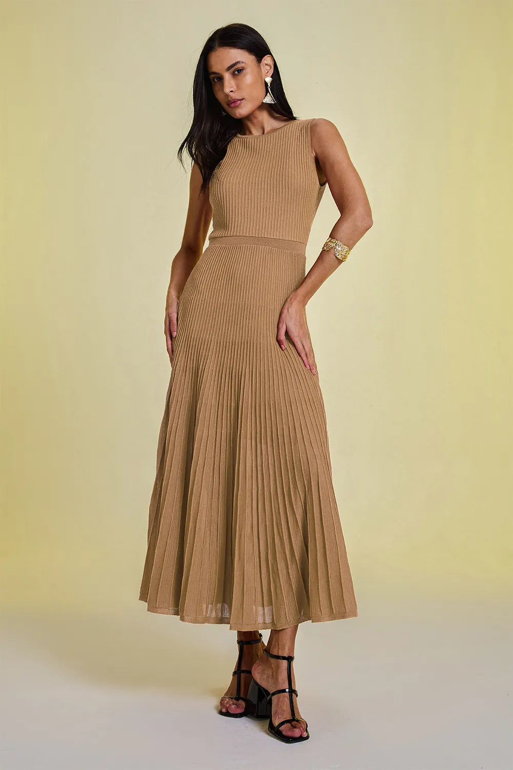 Vestido Tricot Midi Clarice