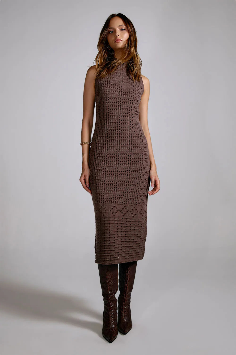 Vestido Tricot Midi Amelia