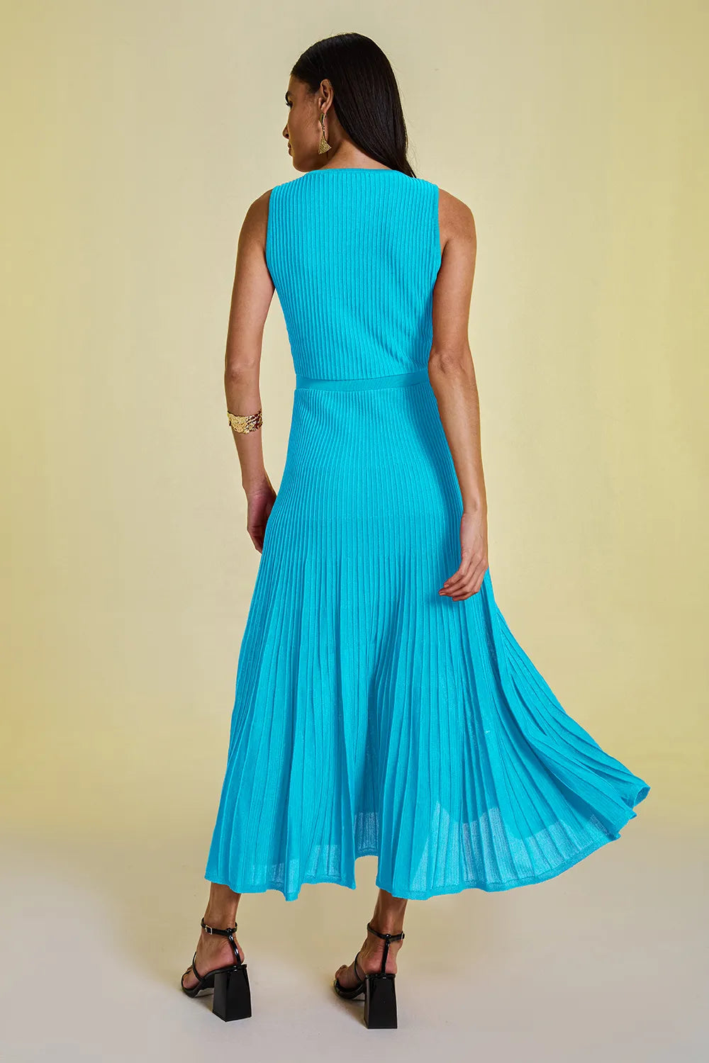 Vestido Tricot Midi Clarice