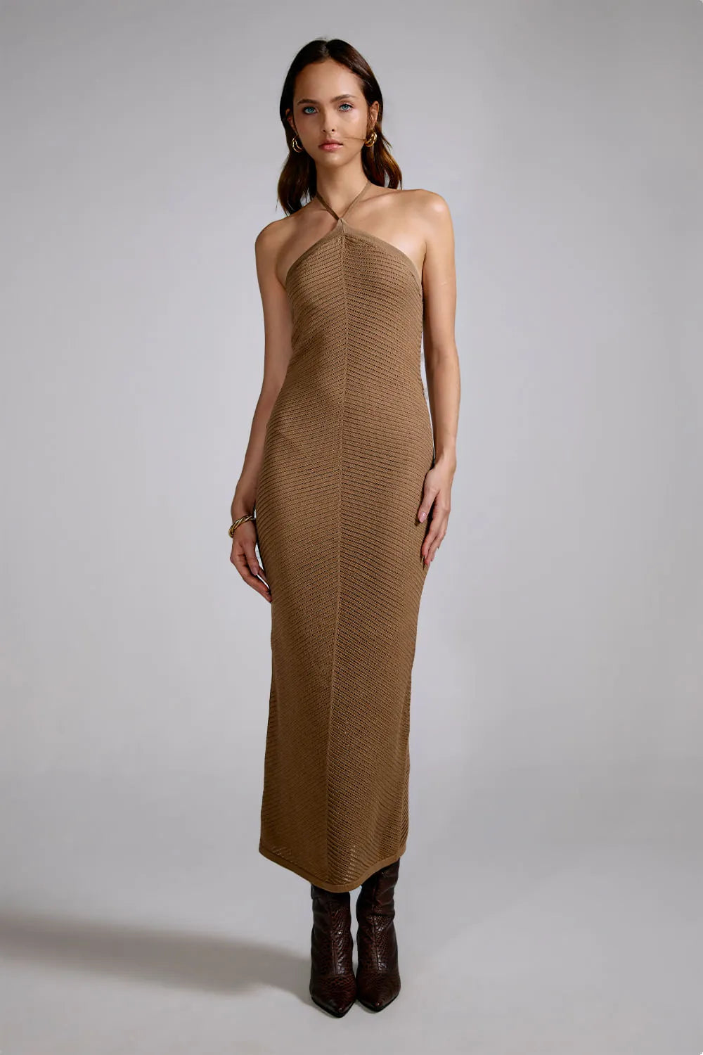 Vestido Tricot Midi Isis